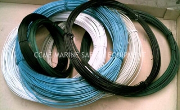 Marine mooring pvc coated wire ropes