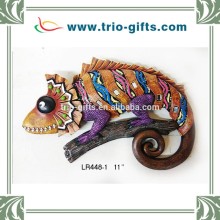 2015 New product chameleon decorative wall plaques