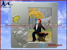 silver photo frame for kids