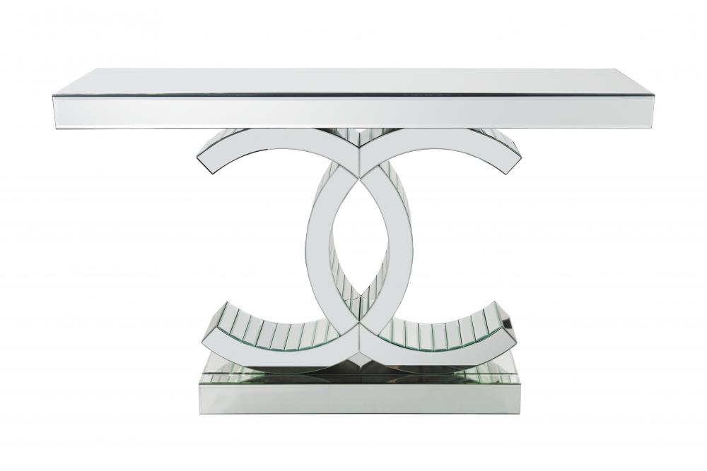 table de console CC en miroir