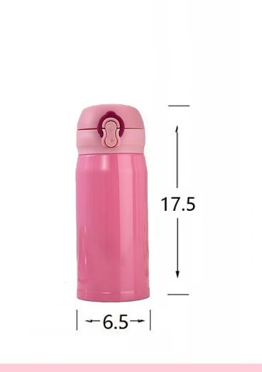 350ml Small Size Stainless Vacuum Flask Water Bottle for Children Useful