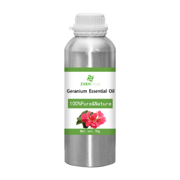 Aceite esencial de geranio 100% puro y natural Aceite esencial de bluk de alta calidad para compradores globales El mejor precio