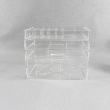 Acrylic Makeup Organizer Drawer with Dividers