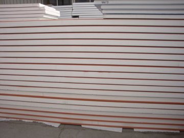 warehouse wall using EPS sandwich panel