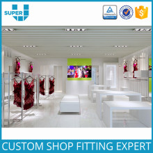China Factory Easy Assemble Modern Tailor Garments Showroom Display