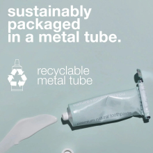 Aloe Vera and Mint Whitening Toothpaste for Anti-Gingivitis and Anti-Plaque with Custom Logo