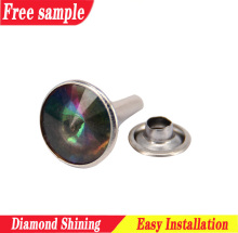 Exquisite strass rivet decoration button