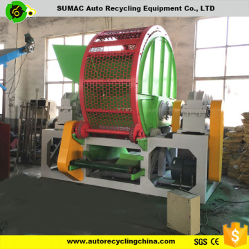 steel radial tyre shredder