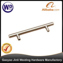 solid cabinet handle stainless steel T bar hollow handle