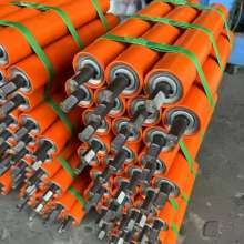 Parallel idler conveyor rollers