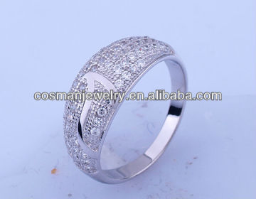 Fashion Rhodium Plating Ring