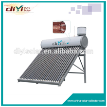 Easy to operate integrative integrated copper coil solar water heaters