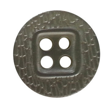 Polyester shirt button