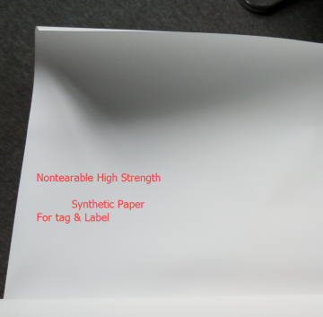 Water Resistant and Matte PP Synthetic Paper
