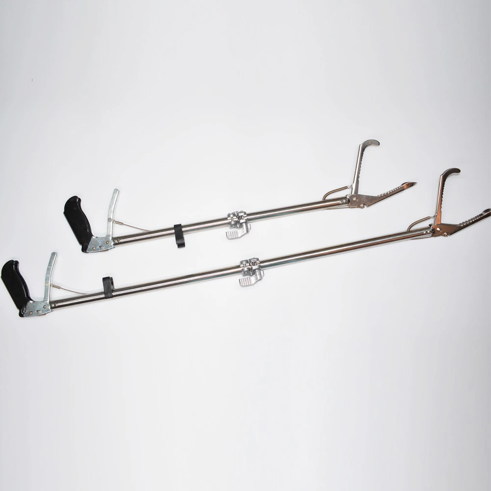 1.2m Foldable Stainless Steel Snake Catcher Stick with Locking