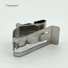 Stainless Steel Solar DC Cable Clips Organizers for PV Cable Management