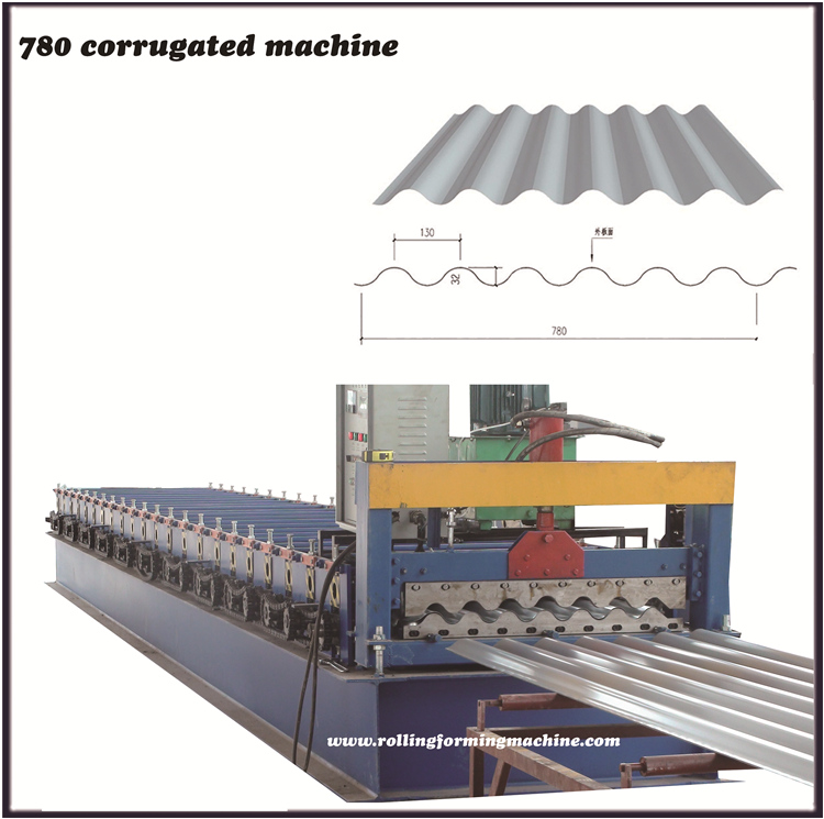 Corrugated iron roof making machine rolling roller