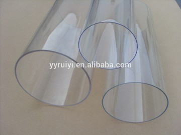 transparent clear plastic pipe