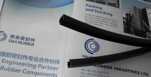 U Type/Rubber Sealing Gasket for HVAC Duct Fittings