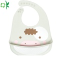 Bib Baby Baby BPA Free Animal cho bữa ăn