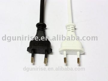 EU power cord and cordset