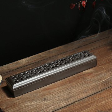 Hollow Creative Incense Burner Ceramic Stick Incense Box Room Decoration Meditation Incense Base Sandalwood Censer