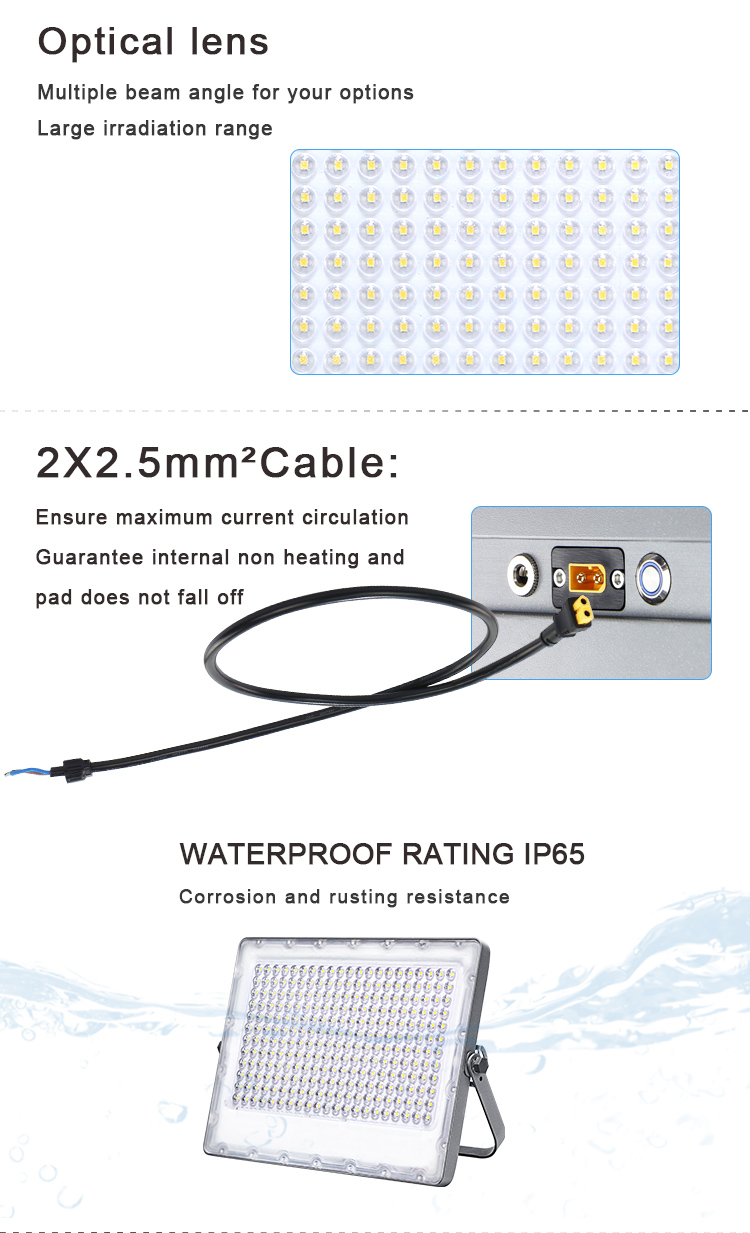 KCD Remote Control Aluminum Housing IP66 Waterproof Floodlight 50 watt 100 watt 150 watt 200 watt Solar Flood Light