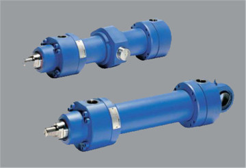 Hydraulic cylinder with adjustable buffer