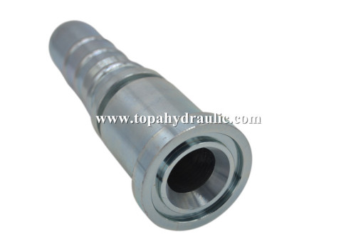 Hose barb pneumatic braided air line jic fittings