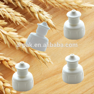 NC-015 Plastic bottle nozzle cap pull push cap