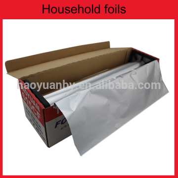 household heavy-duty aluminum foil roll jumbo cooking in foil 300 meter