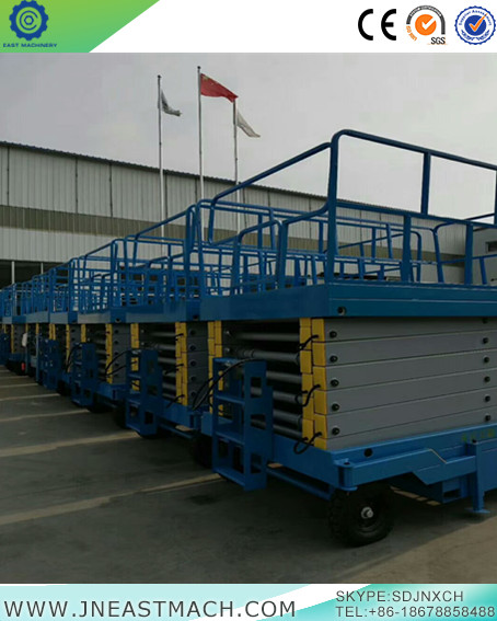 1.5t 8m Diesel Powered Mobile Scissor Lift