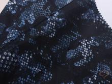 50D Poly Taffeta With Snakeskin Printing