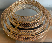 Decorative craft tray