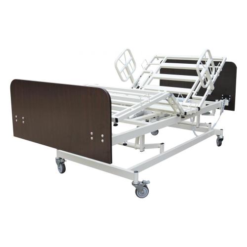 Electric Wooden Hospital Bed with Mattress