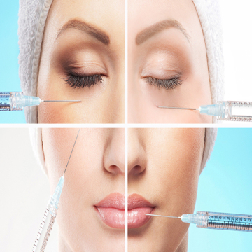 Placenta injection dermal filler injection