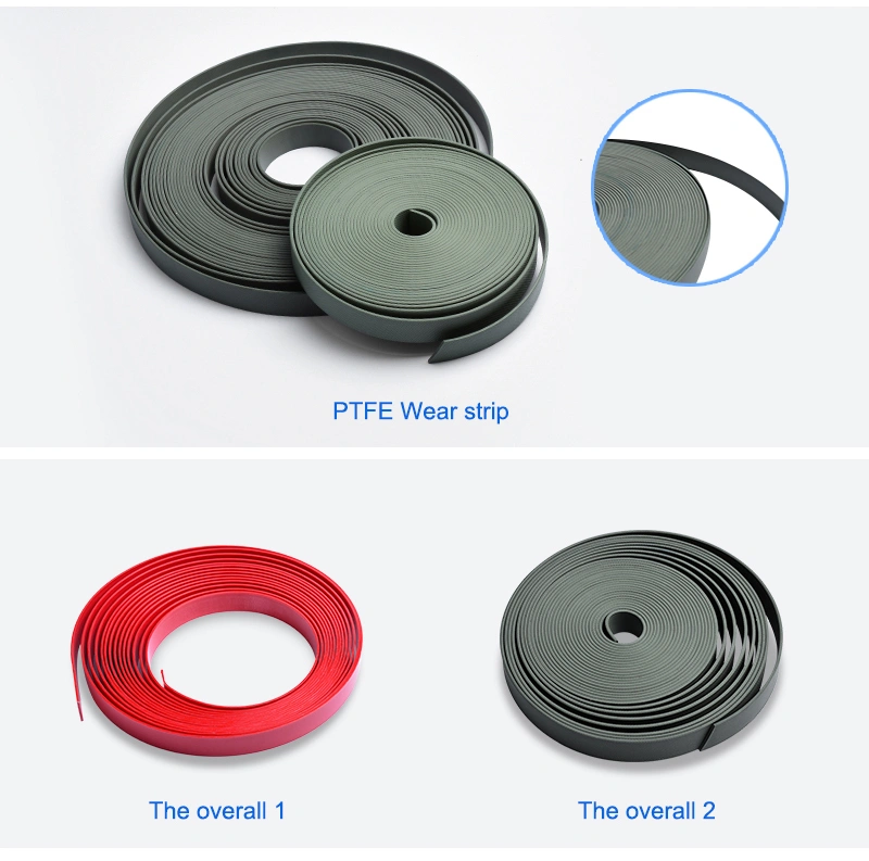 Filled Bronzed PTFE Guide Strip From Factory