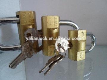 Top security copy brass iron hammer padlock