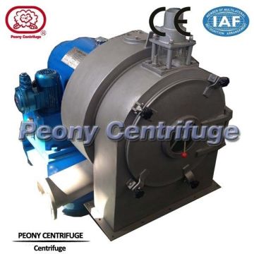 Chemical Centrifuge Worm / Screen Horizontal , Spiral Discharging Pusher Screw Centrifuge