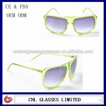 Green transparent sunglasses trend transparent mens sunglasses frame