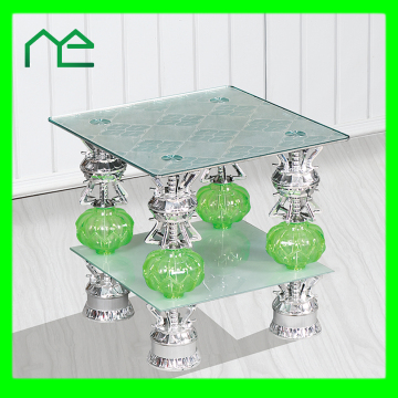 China Supplier High Tempered Glass Dining Room Table