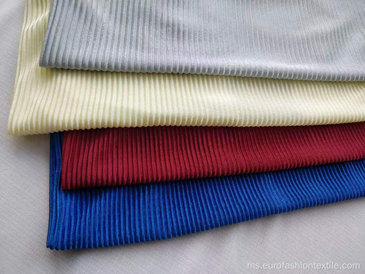 Kain Pleat Interlock Berkilat