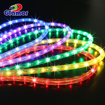 IP65 Outdoor Christmas Decoration: LED Animated with Flaming Rope Lights and Tube Lights