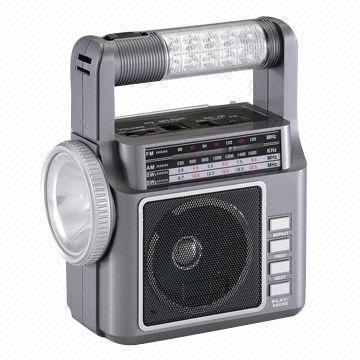 FM/AM/SW1-2 4-band multiband radios with USB/SD music player