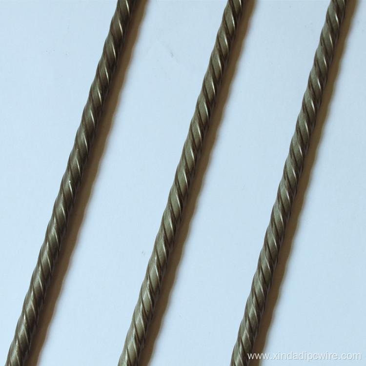 3.4mm 3.6mm 3.8mm Spiral Ribbed Prestressed Concrete Wire