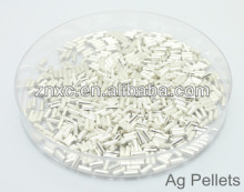 Undoped Ag slug 4N Pure Ag granule