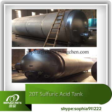 Mirror finished lng storage tank with insulation