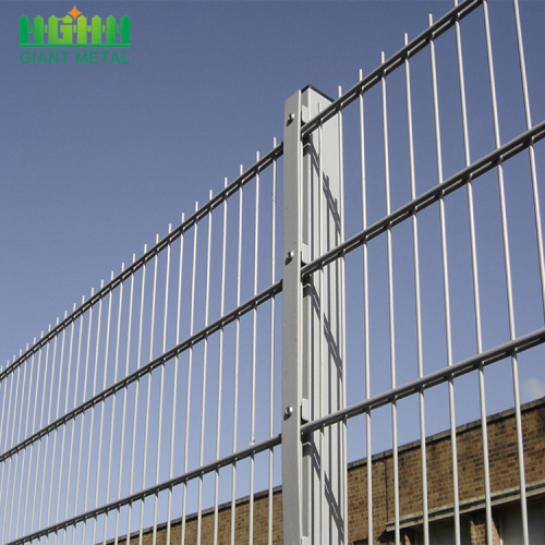 Enkelt monterad Garden Double Wire Mesh Fence