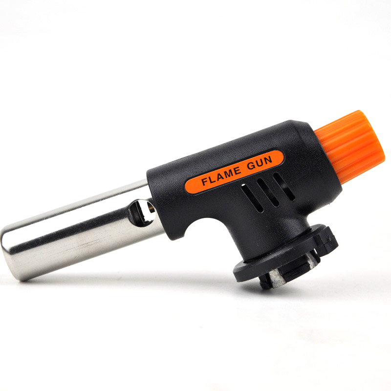 Portable extended flame torch butane gas outdoor barbecue torch welding tool small welding torch