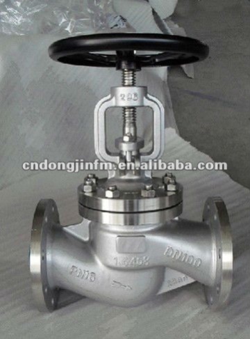 DIN stainless steel globe valve